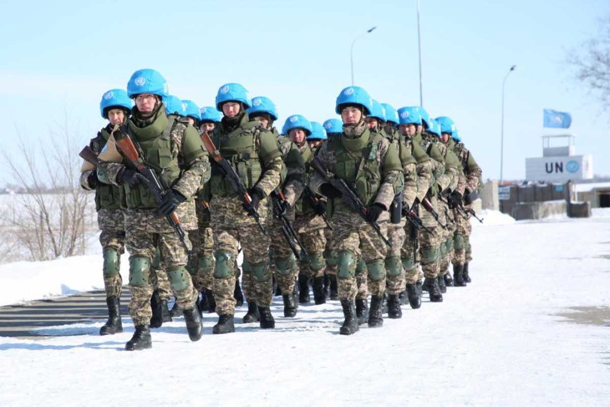 Казахстанские миротворцы готов к убытию на Голанские высоты
