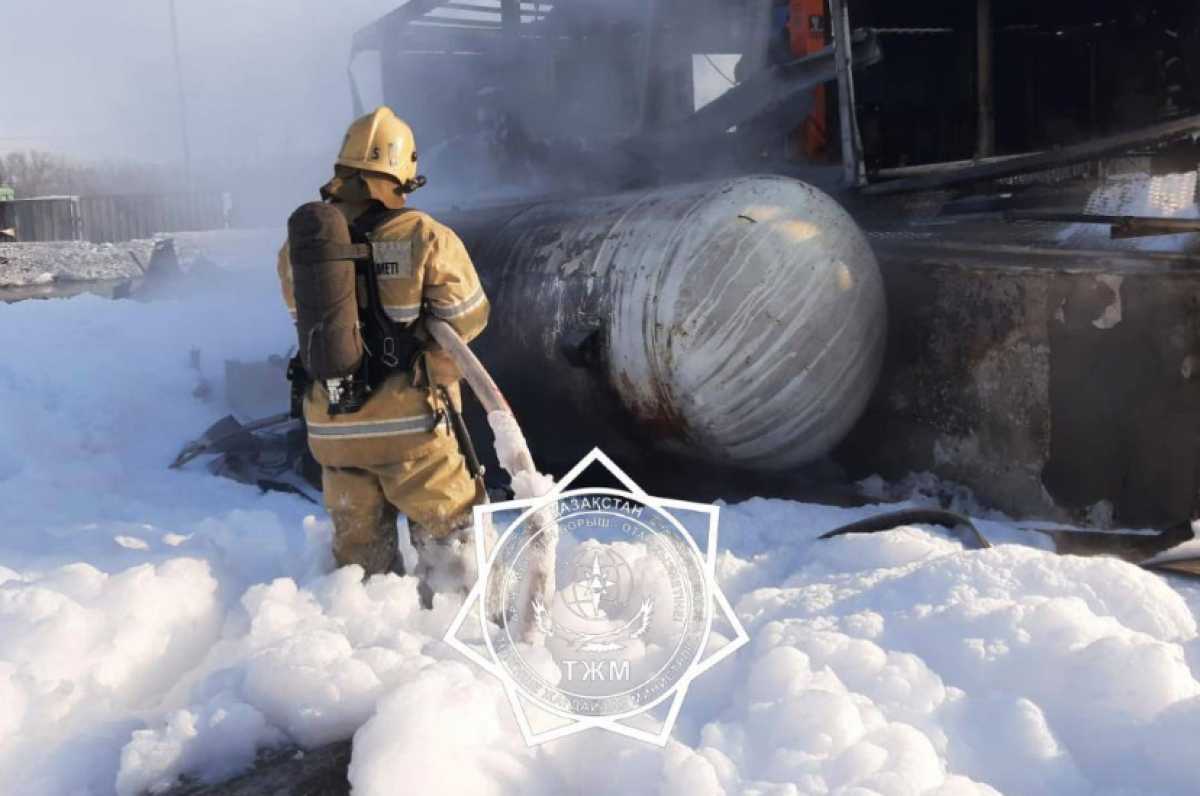 Взрыв газовой цистерны предотвратили в Караганде
