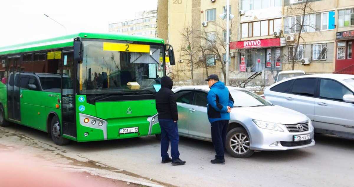Автобус попал в ДТП в Актау