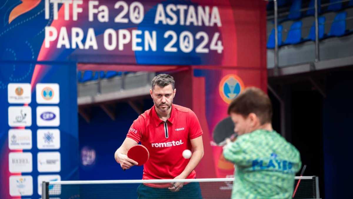 Международный турнир по настольному теннису стартует в Астане