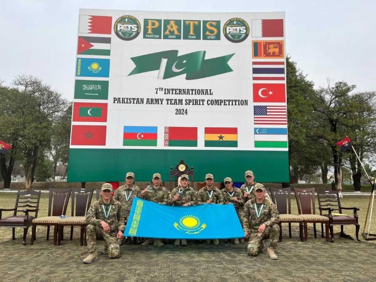 Казахстанские военнослужащие завоевали «золото» на армейских соревнованиях в Пакистане
