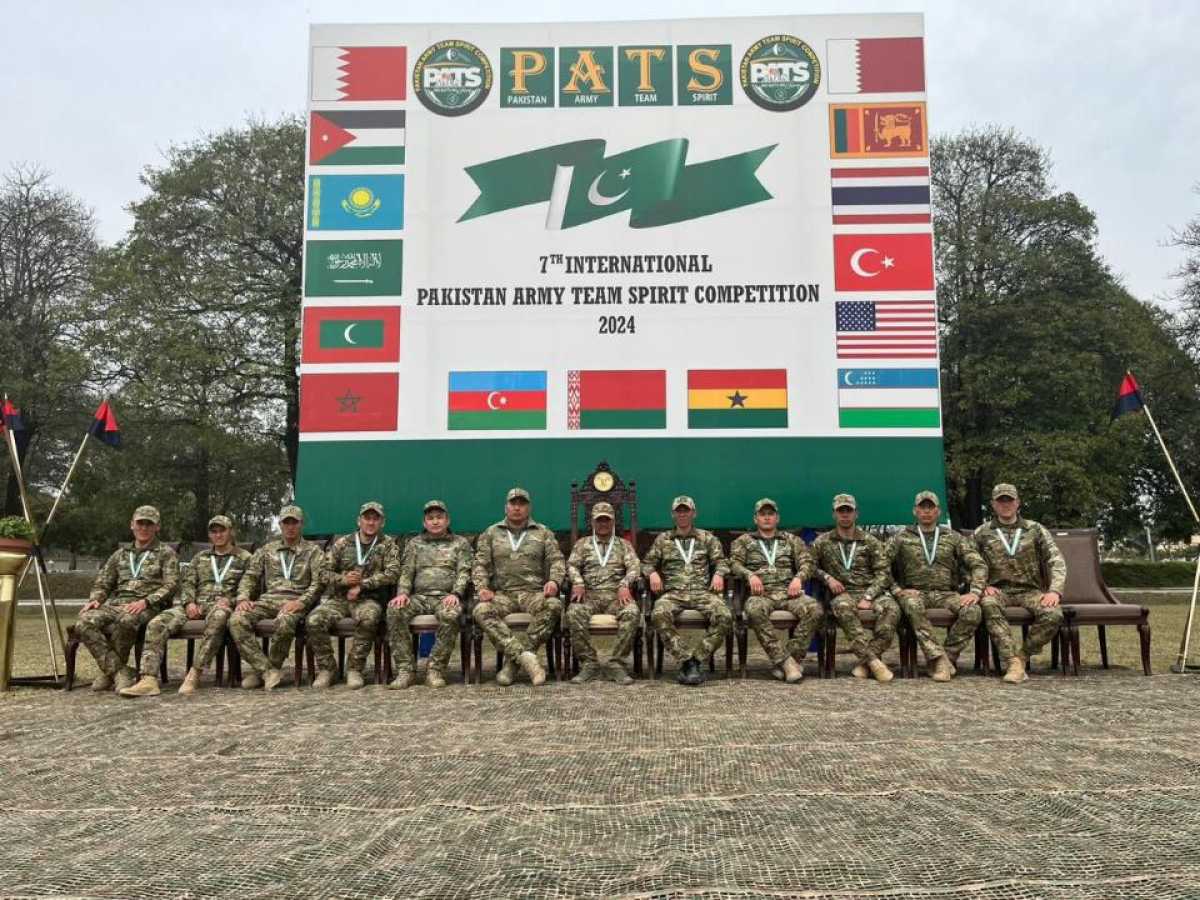 На армейских соревнованиях в Пакистане военнослужащие Казахстана завоевали «золото»