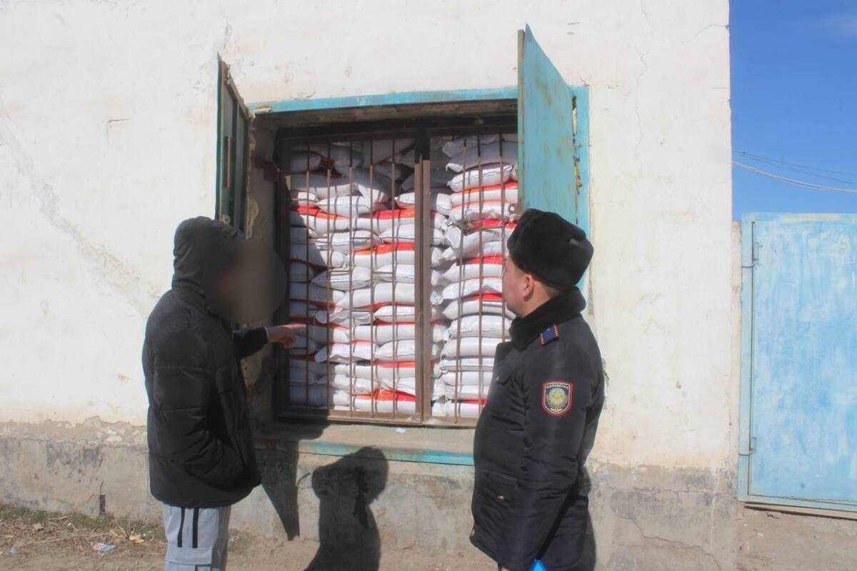 Преступную группу, похитившую более 100 мешков с рисом, задержали в Кызылорде