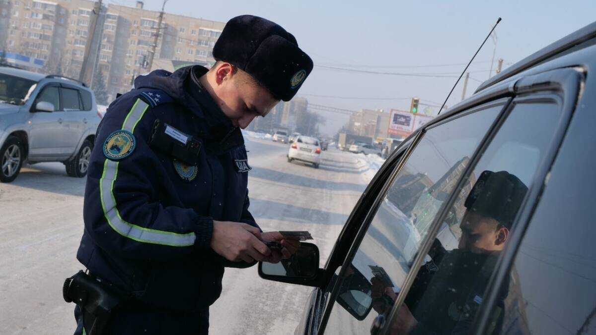 Свыше 360 тысяч нарушений ПДД пресекли полицейские в Казахстане