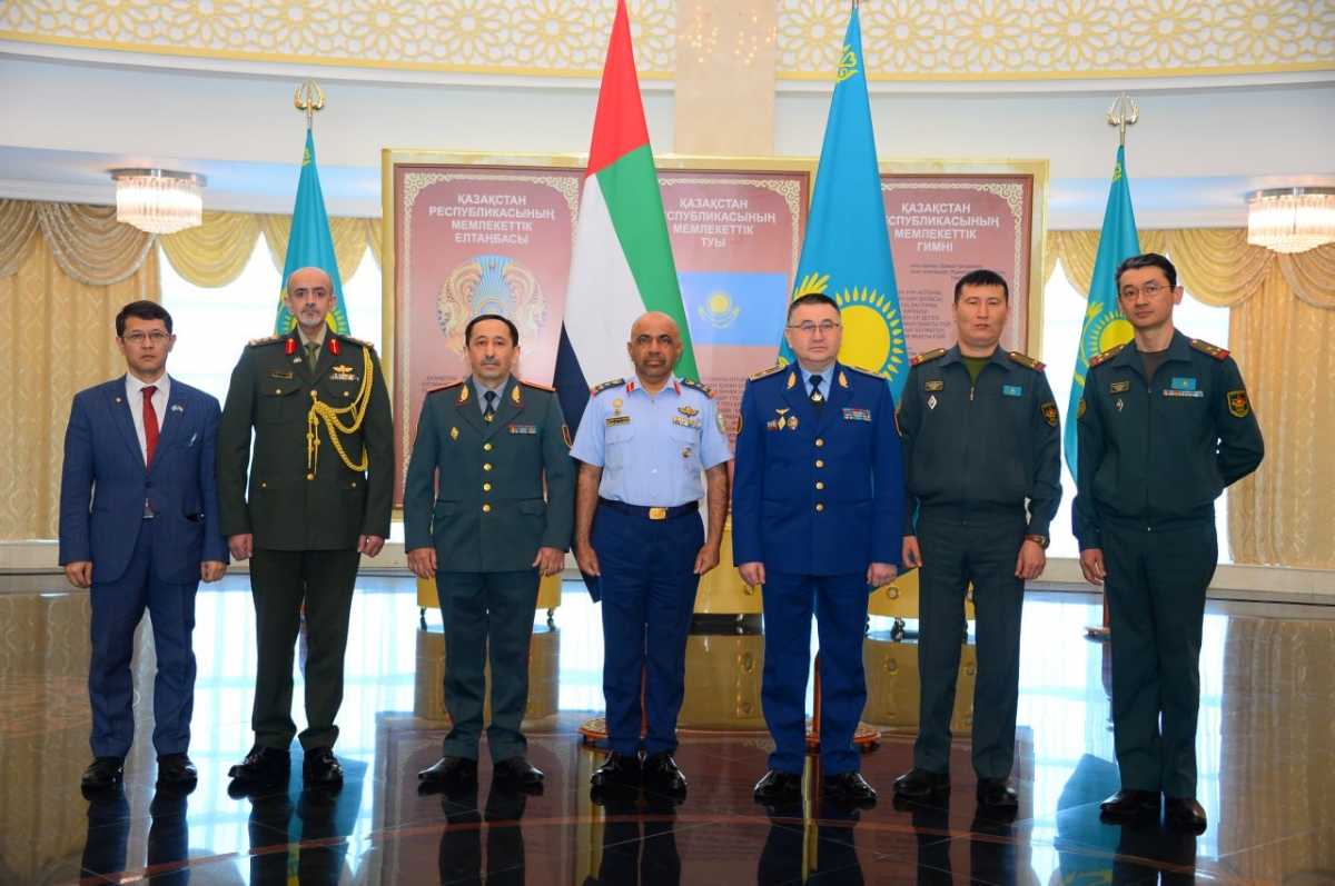 Военнослужащие ОАЭ побывали в Казахстане