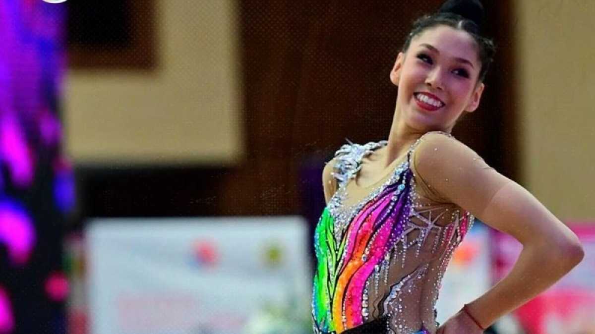Казахстанская гимнастка Эльжана Таниева завоевала «золото» на Грин-при в Испании