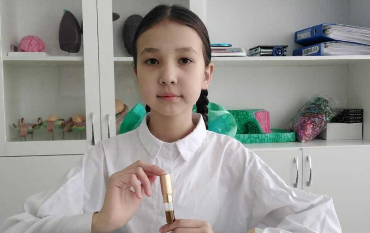 Аромат с нотами казахской степи произвела школьница из Акмолинской области