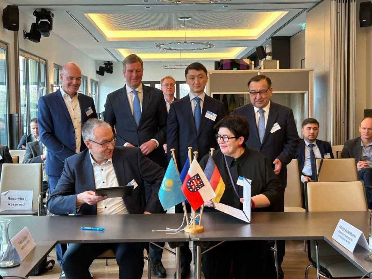 Казахстан и Германия укрепляют инвестиционное партнерство