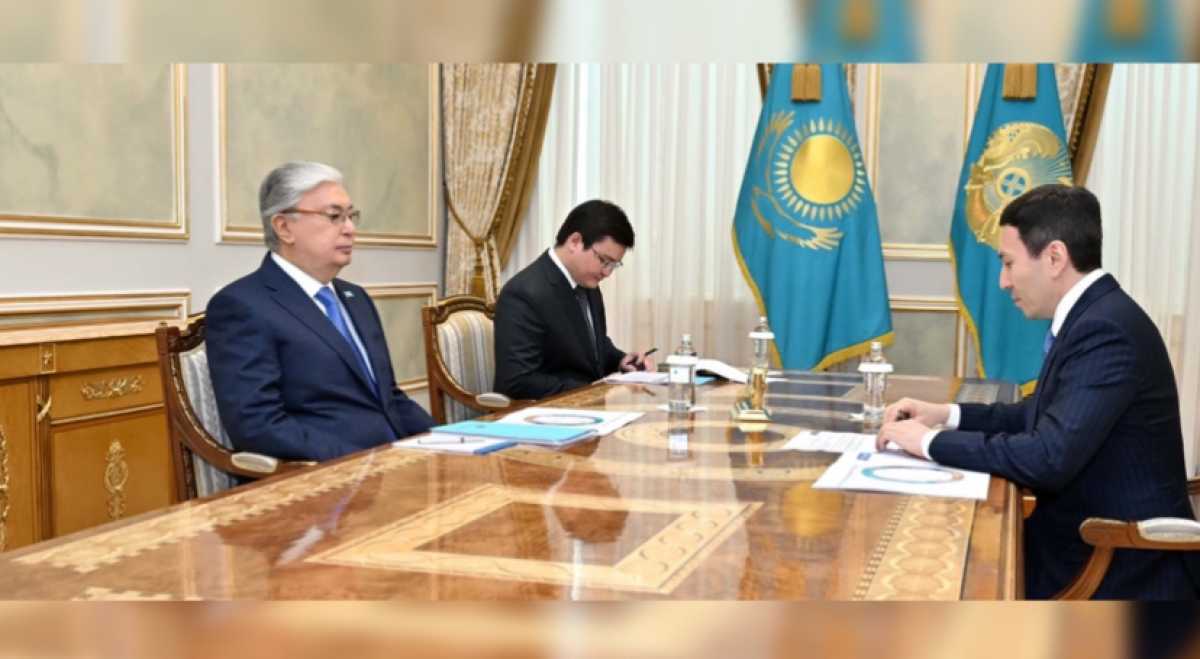 Токаев принял председателя правления «Самрук-Қазына»