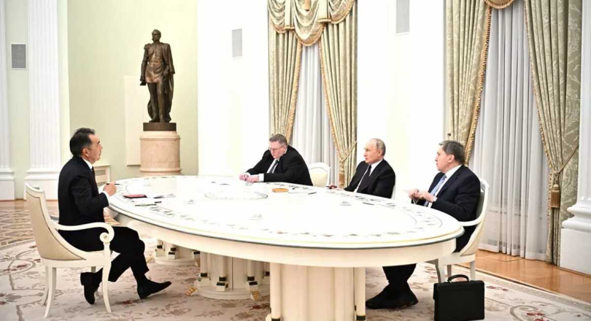 Сагинтаев встретился с Путиным в Москве