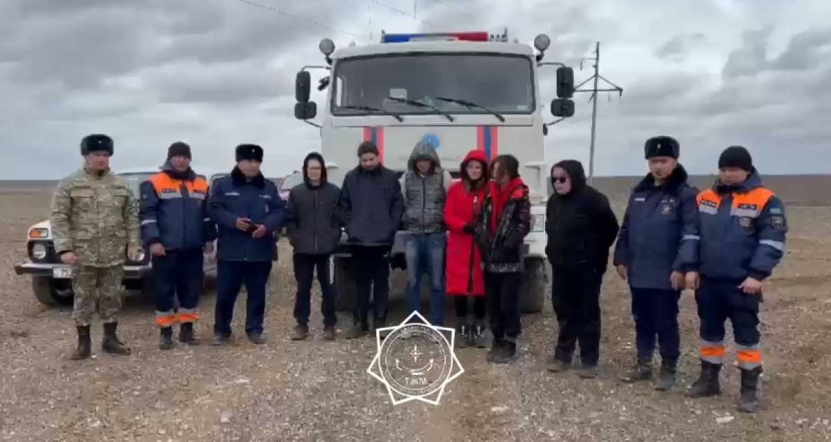Семь человек спасли в Алматинской области