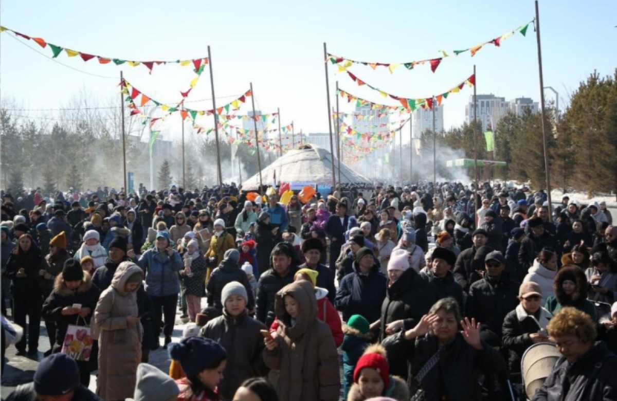 В Астане к празднику Наурыз приготовили более 2,5 тонн плова