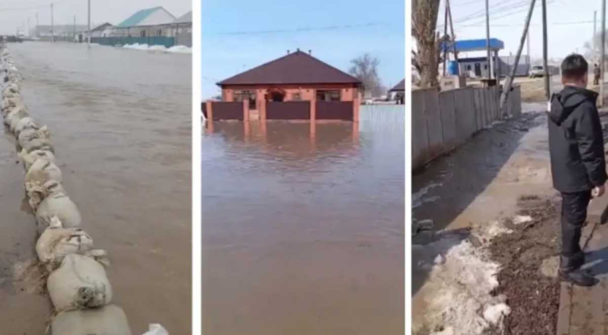 Дороги, мосты и дома затопило в Актюбинской области » Лента новостей  Казахстана - Kazlenta.kz