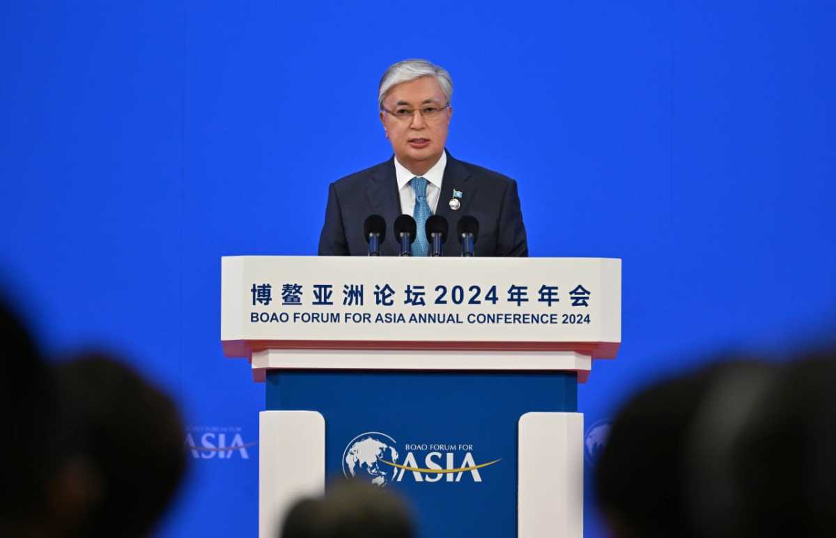 Токаев выступил на пленарной сессии Боаоского азиатского форума