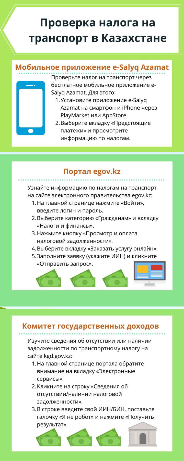 Как в 2024 году проверить налог на транспорт в Казахстане » Лента новостей  Казахстана - Kazlenta.kz