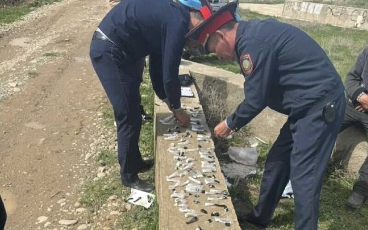 Закладчика «синтетики» задержали в Туркестанской области