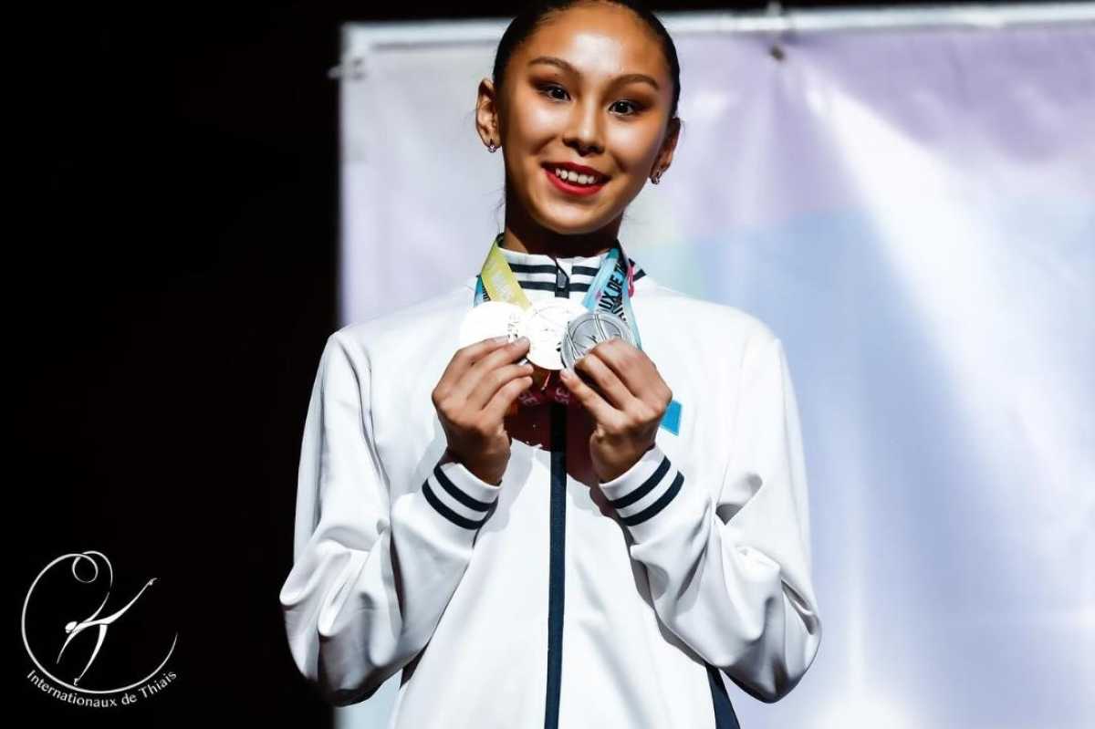 Астанчанка Айбота Ертайкызы завоевала 3 медали на Гран-при во Франции