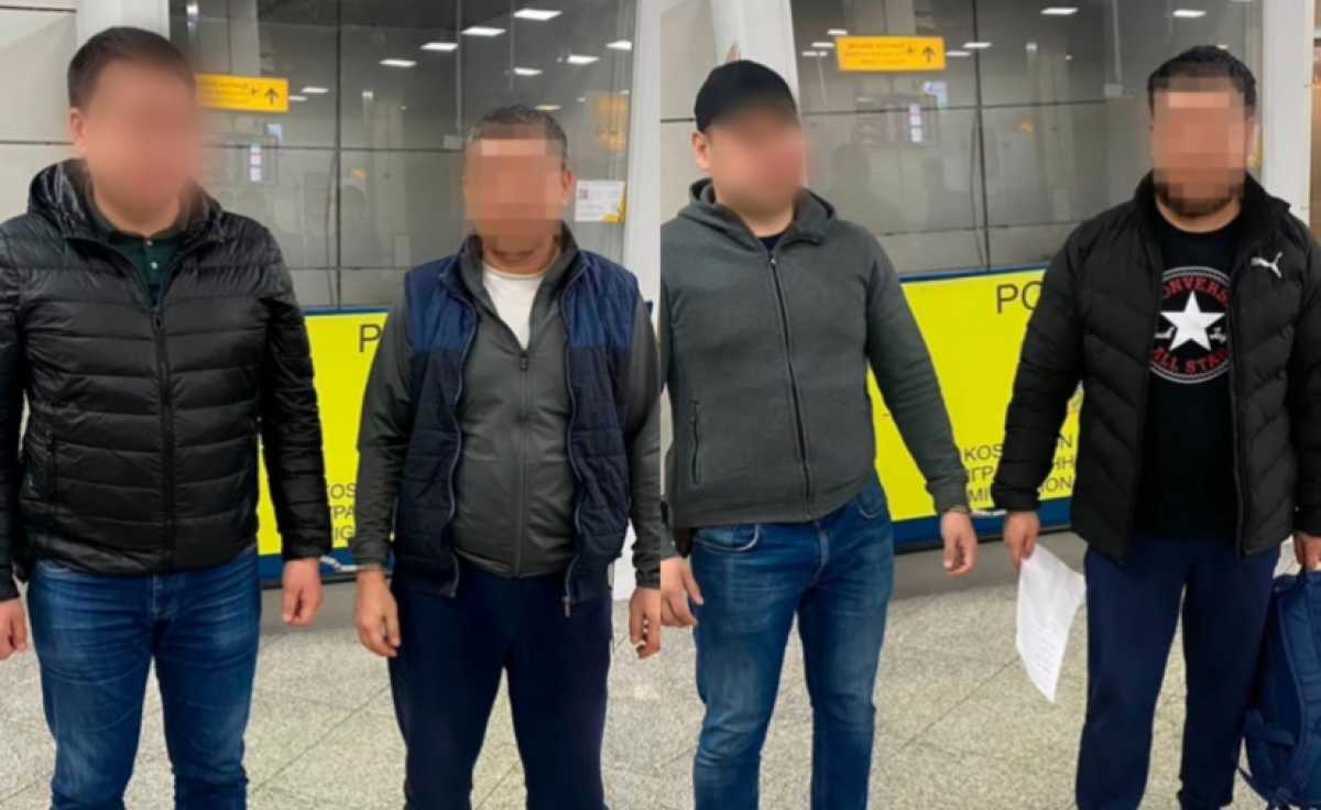 Подозреваемых в контрабанде золота казахстанцев этапировали из Стамбула в Алматы