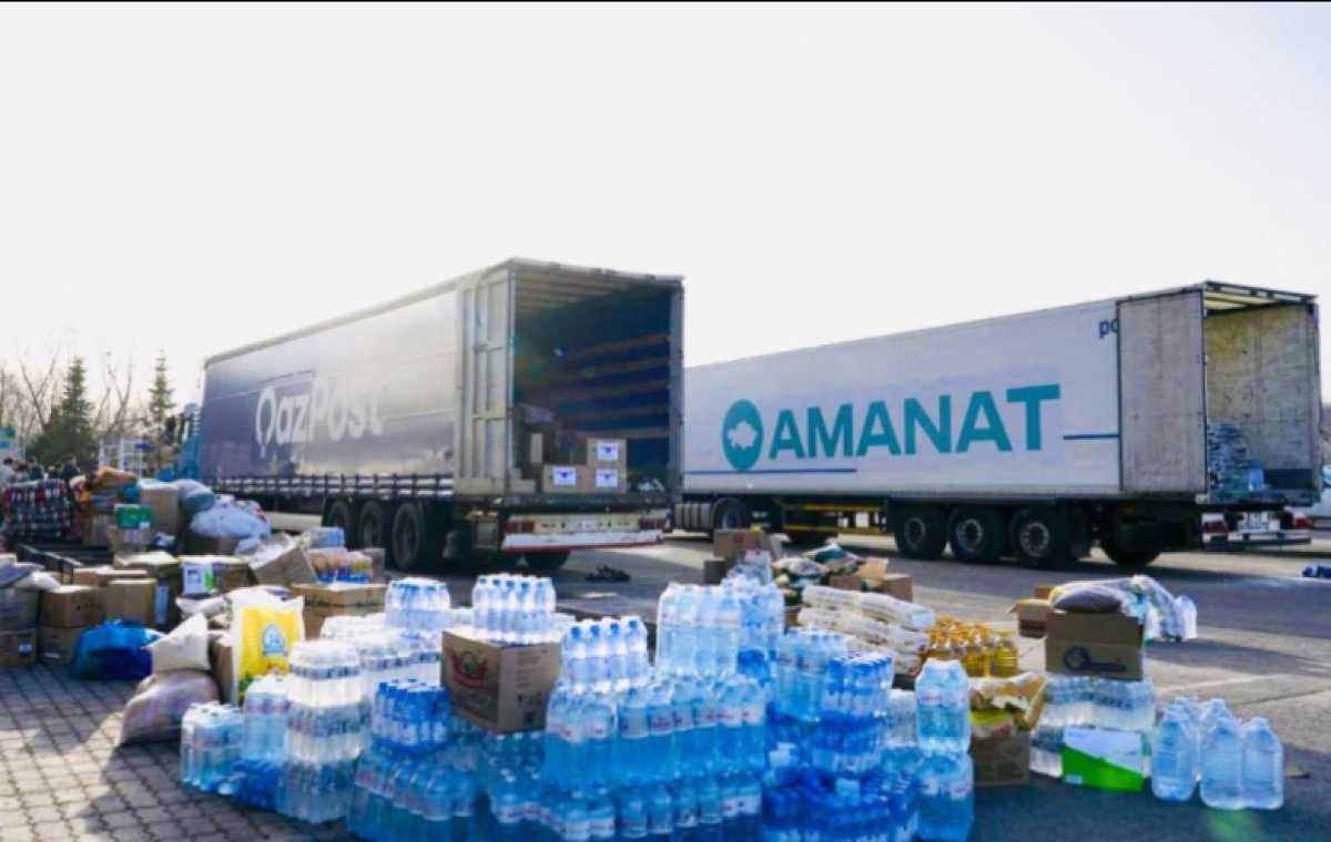 Почти 250 тонн гуманитарной помощи собрали астанчане для пострадавших от паводков