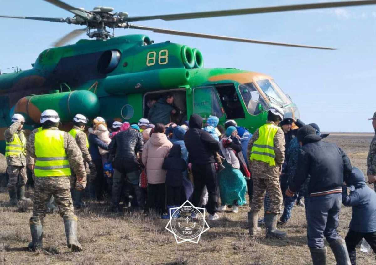 Более 400 сельчан эвакуировали в Актюбинской области
