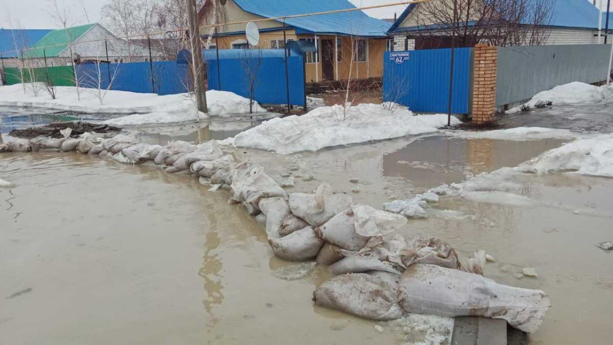 О паводковой ситуации в Западно-Казахстанской области