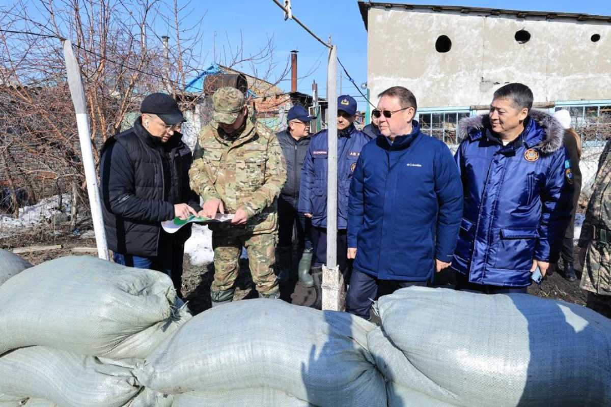 В Костанайской области ситуация с паводком находится на контроле государственных органов