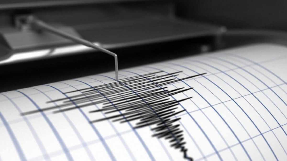 Землетрясение произошло в 436 км от Алматы