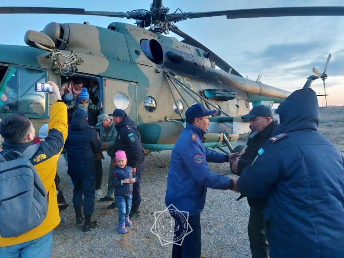 В Актюбинской области эвакуировали 80 человек