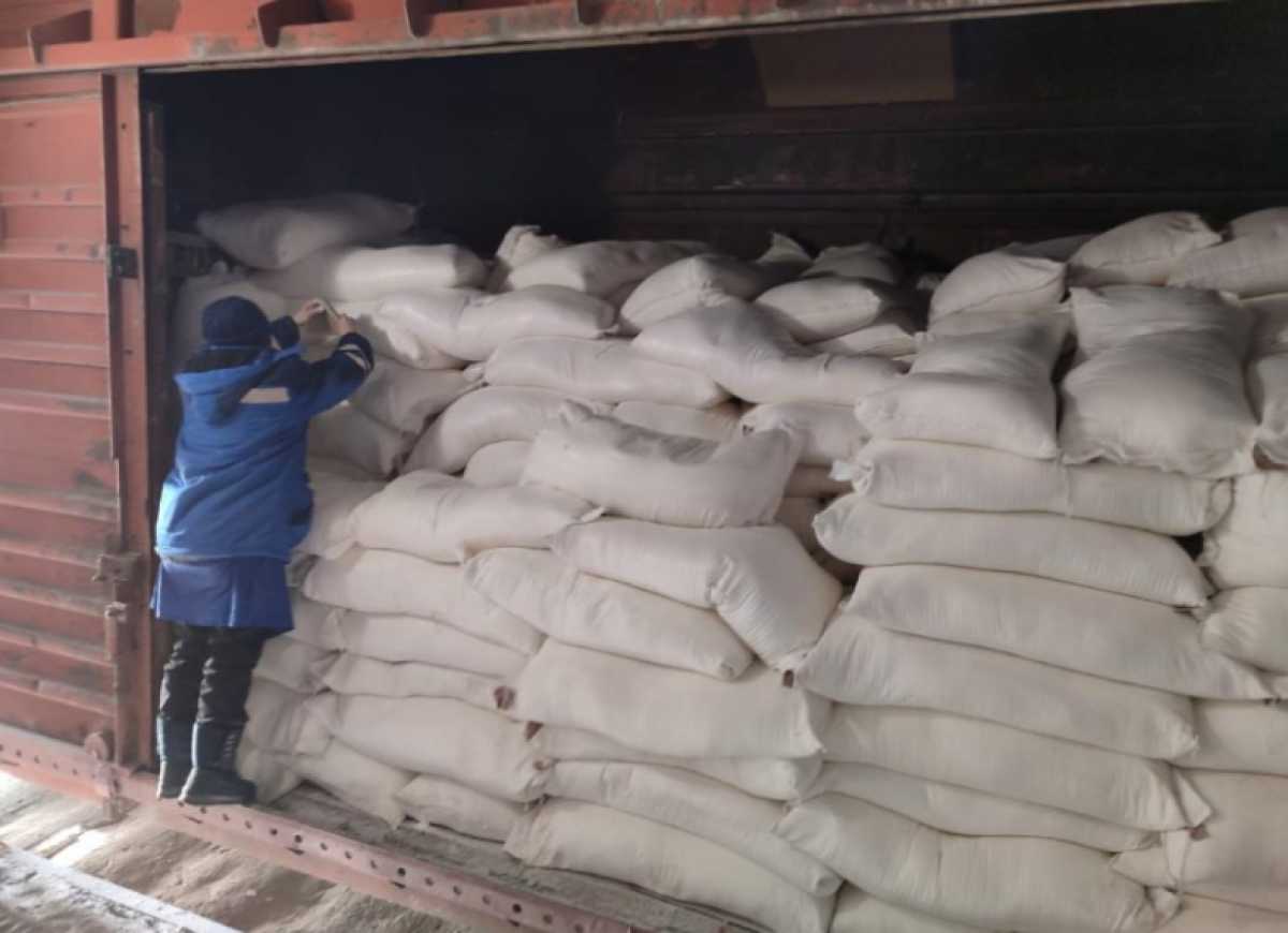 264 тонны продуктов питания разбронировали из госматрезерва для эвакуированных из Кульсары