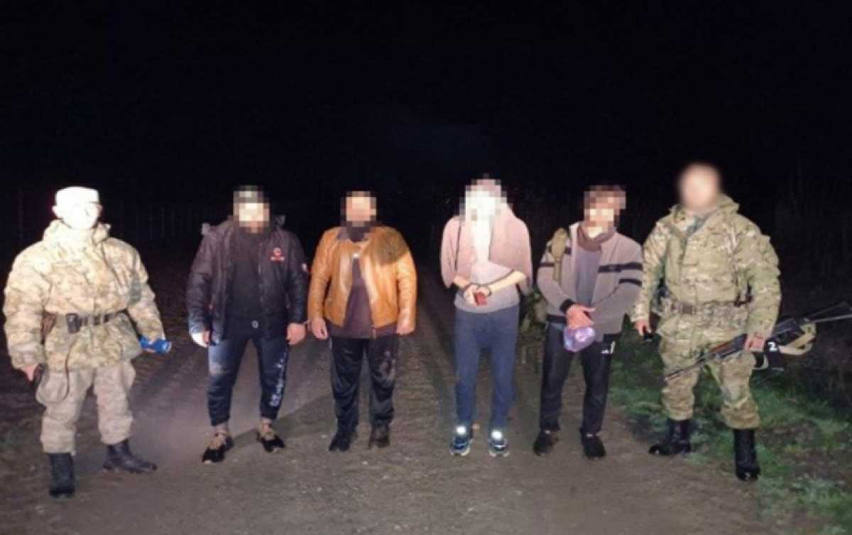 17 иностранцев пытались незаконно пересечь границу в Жамбылской области