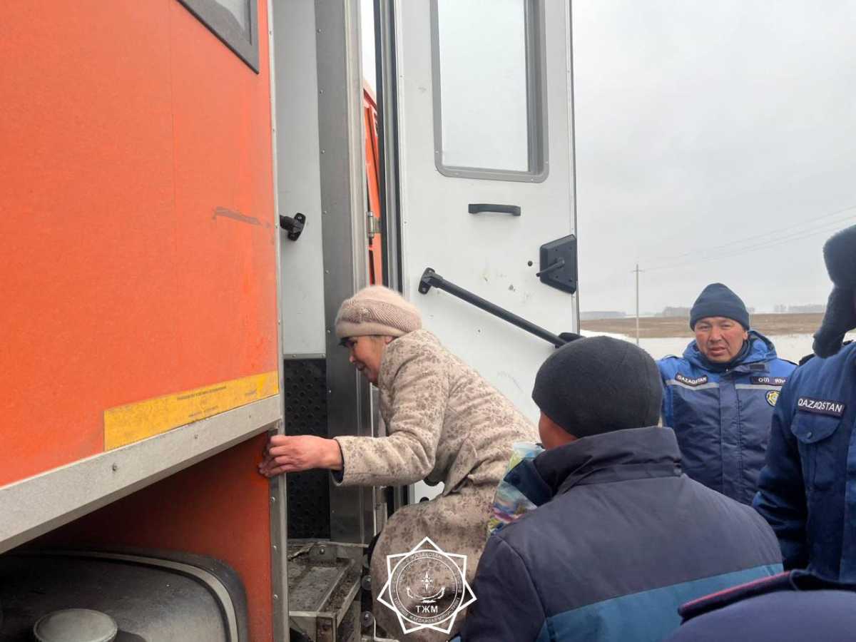 Жителей ещё одного села эвакуировали в СКО