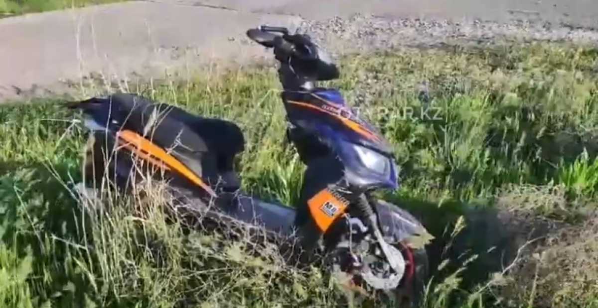 Водитель скутера погиб после ДТП с автобусом в Шымкенте