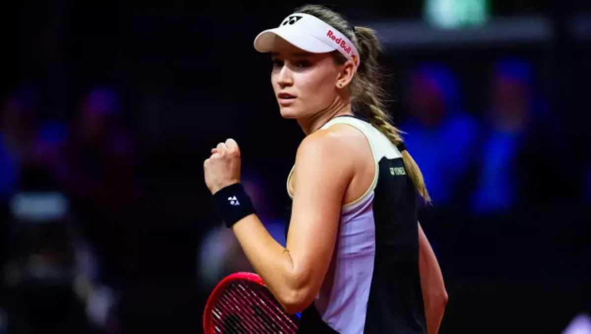 Елена Рыбакина выиграла первый матч после триумфа в Германии