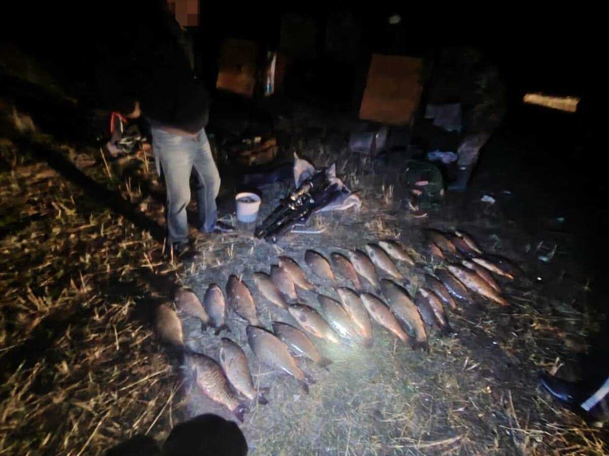 Браконьеров задержали во время незаконной рыбалки в Акмолинской области