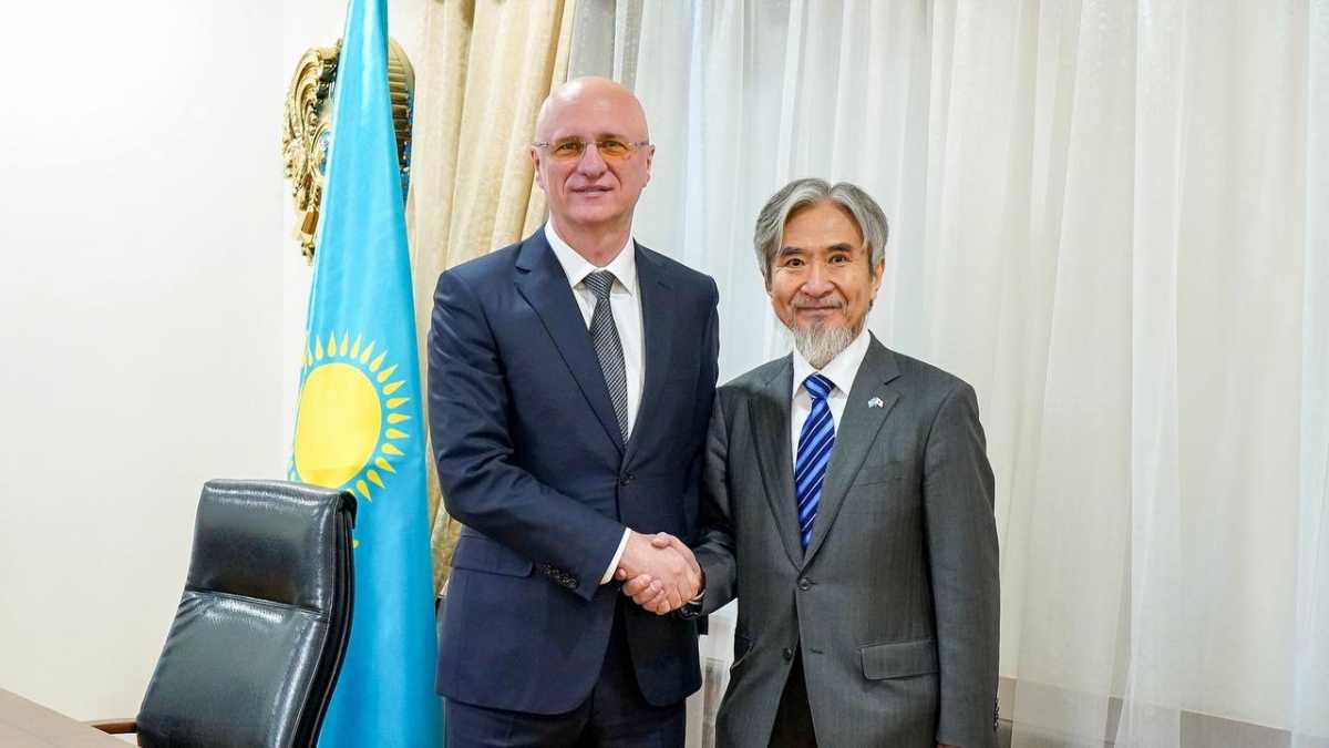 Роман Скляр провёл встречу с послом Японии в Казахстане