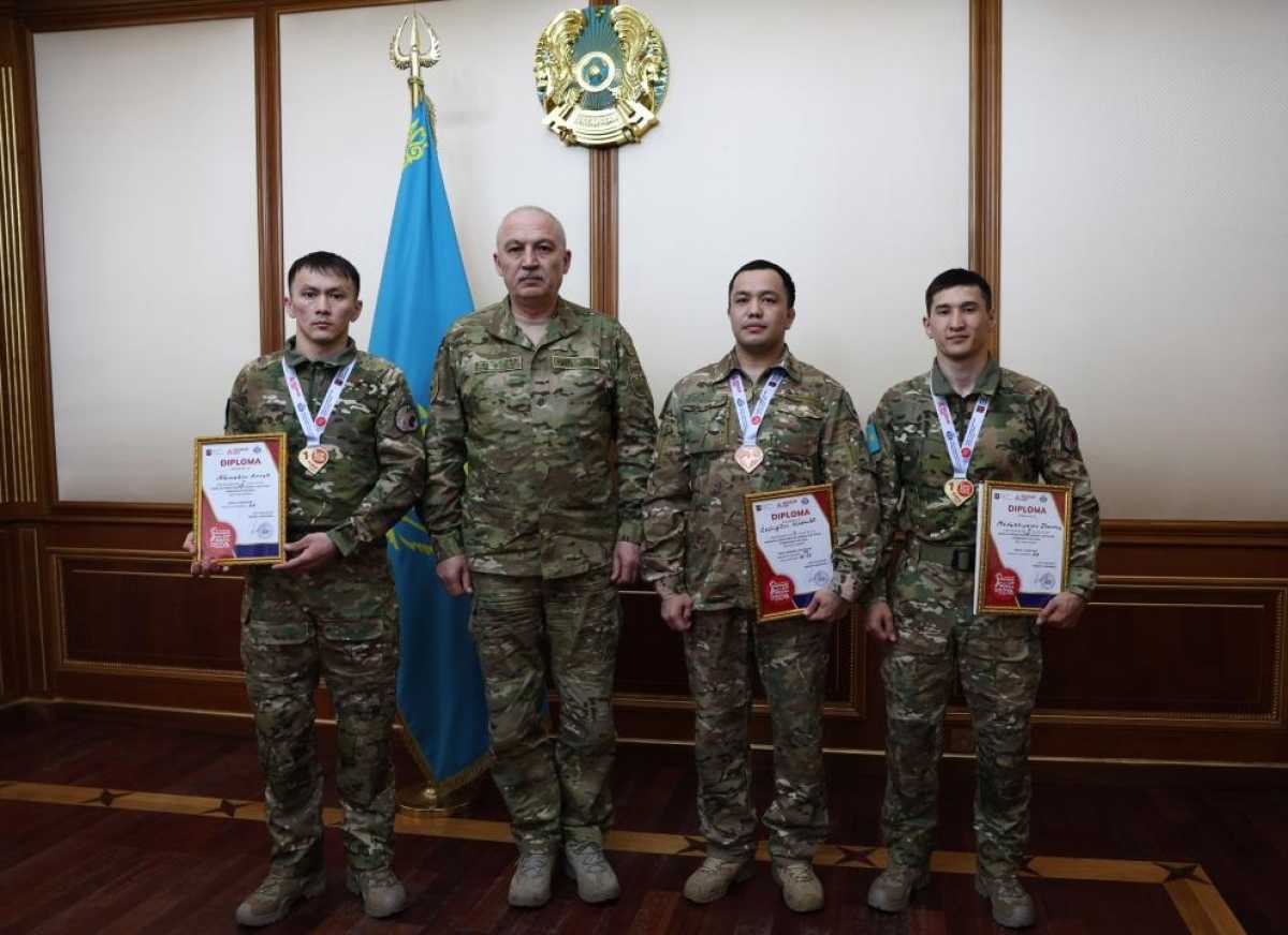 В Министерстве обороны чествовали рукопашников-медалистов