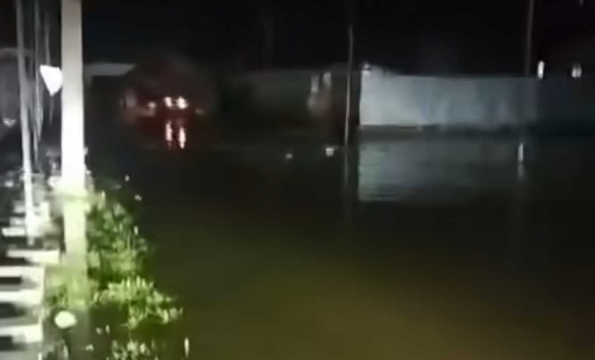 Село затопило в Алматинской области