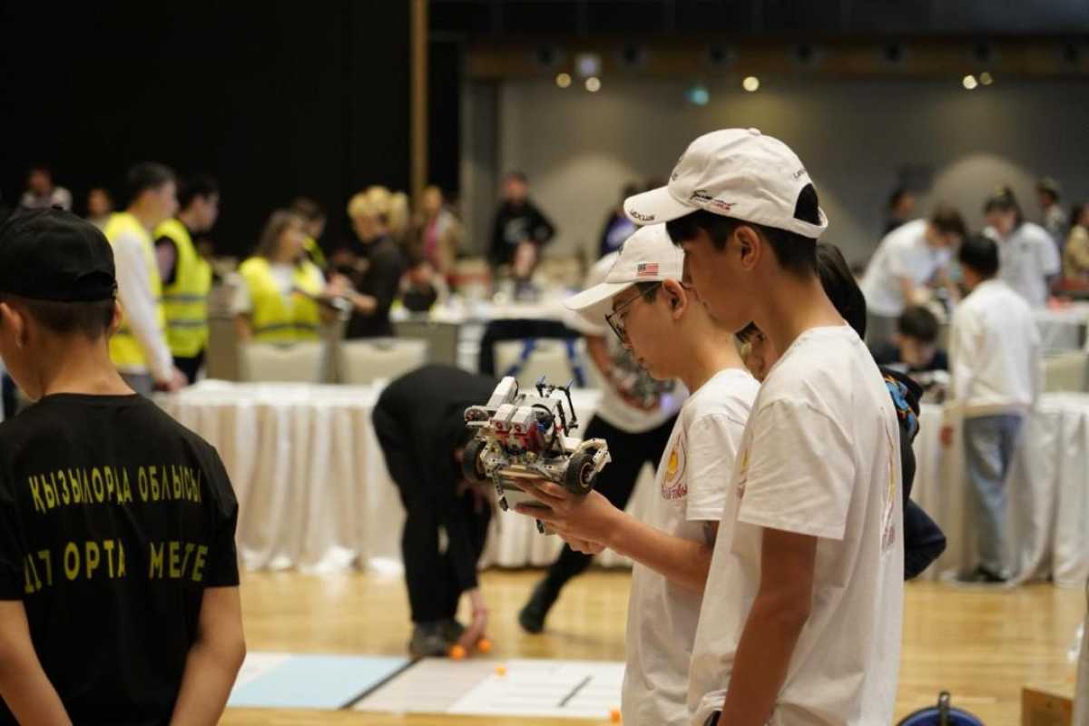 Международный чемпионат по робототехнике начался в Астане