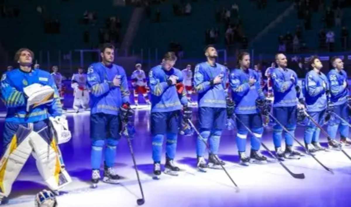 Сборная Казахстана по хоккею проиграла второй матч на Qazaqstan Hockey Open
