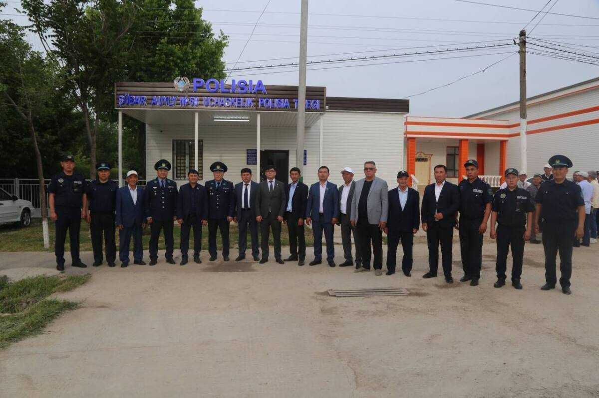 Два новых участковых пункта полиции открылись в Туркестанской области