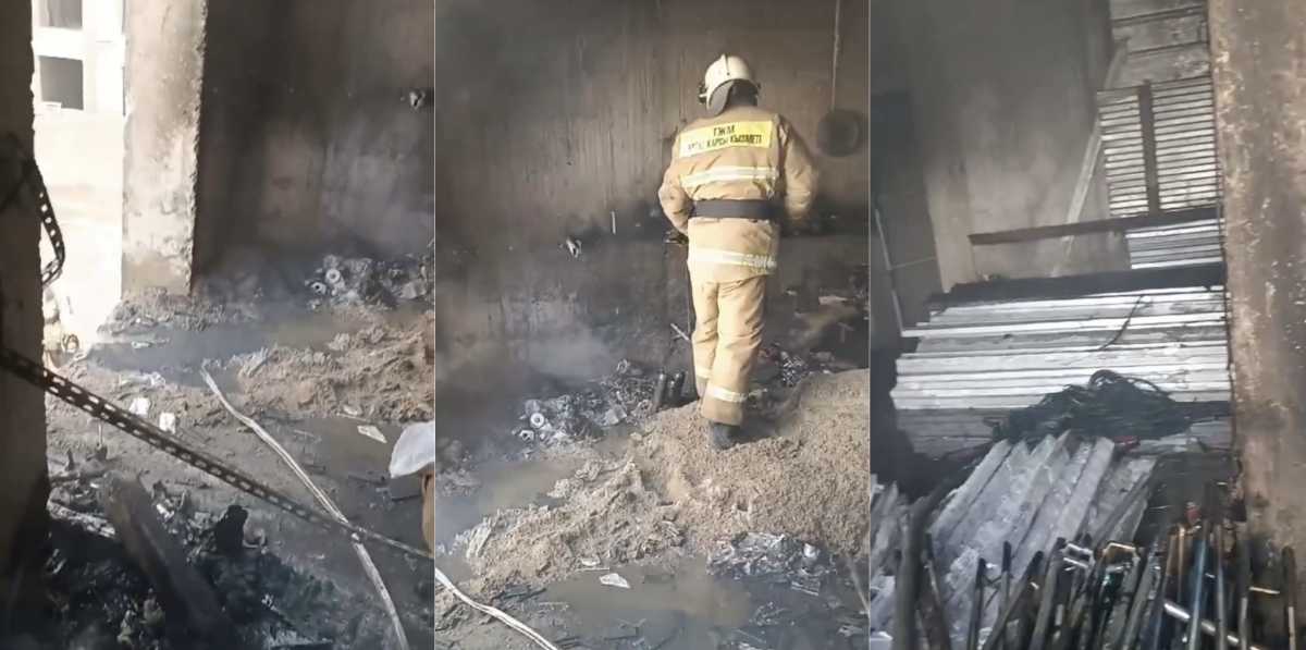 Взрыв в новостройке предотвратили пожарные в Алматы