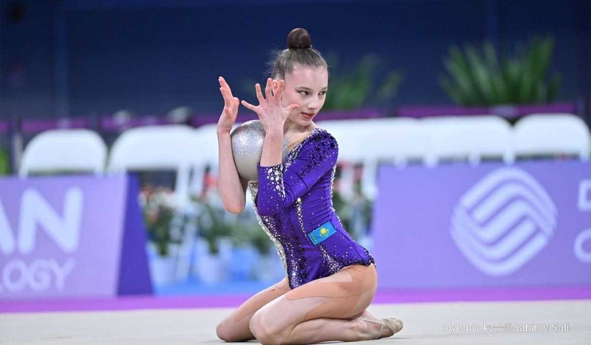 Казахстанские гимнастки Милана Парфилова и Эрика Жайлауова завоевали медали на турнире в Португалии
