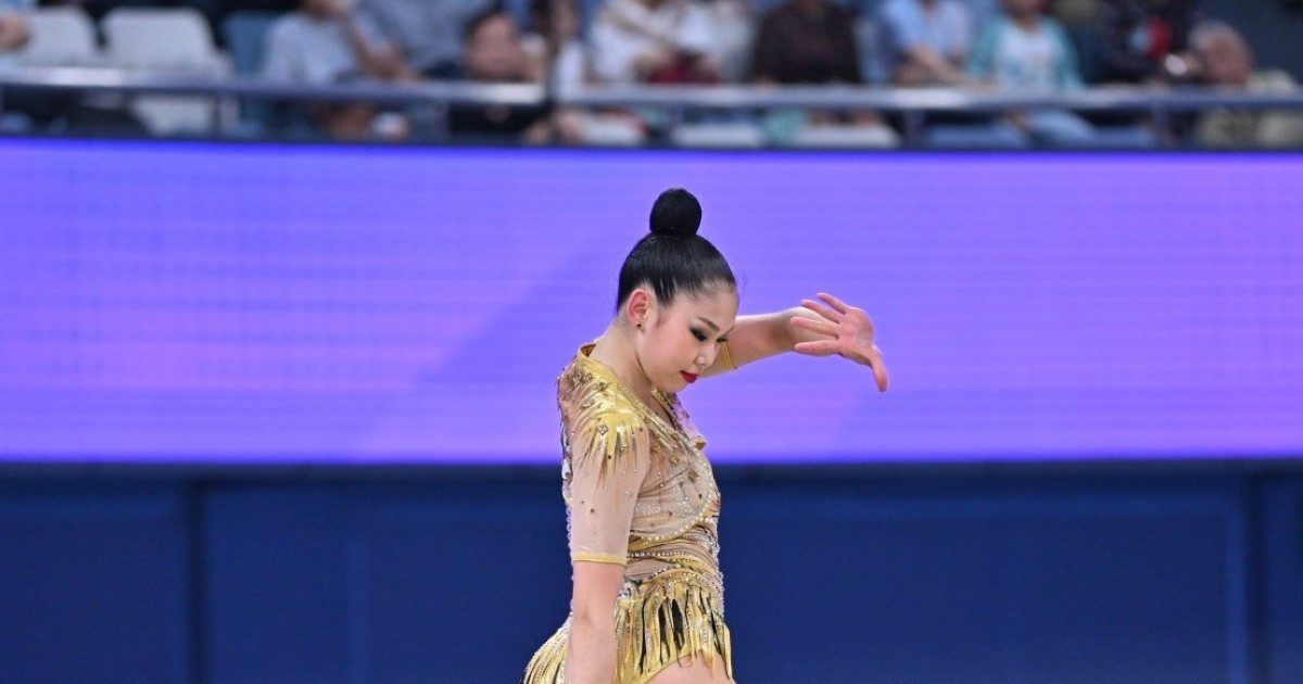Эльжана Таниева выиграла чемпионат Казахстана по художественной гимнастике