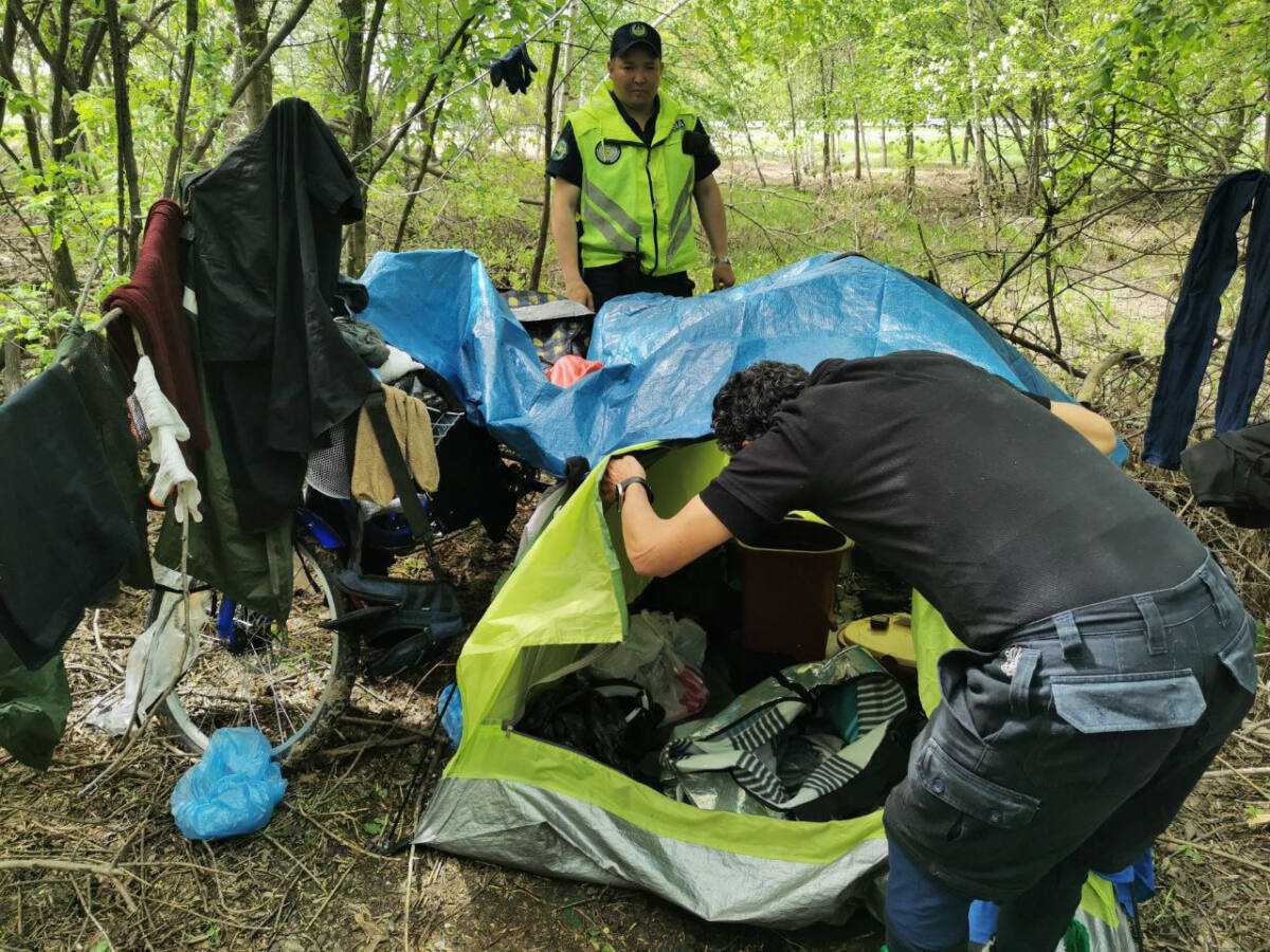 Мексиканский велопутешественник попал в неприятную ситуацию в СКО