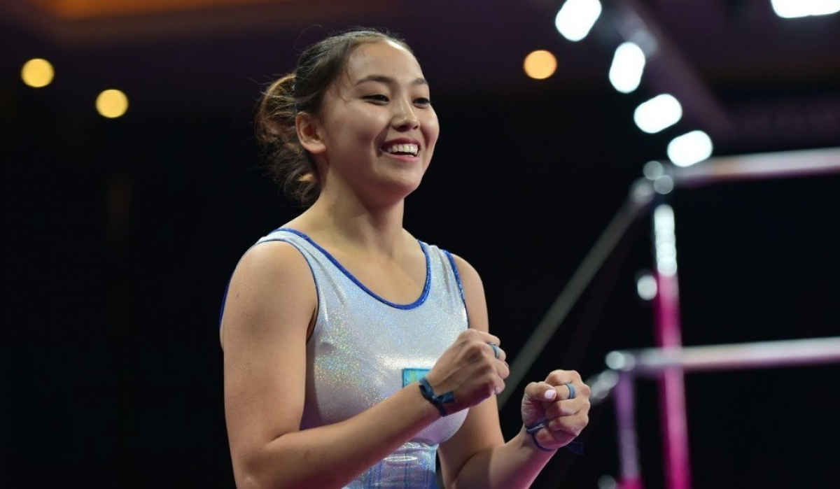 Гимнастка Аида Бауыржанова стала четвёртой на чемпионата Азии в Ташкенте