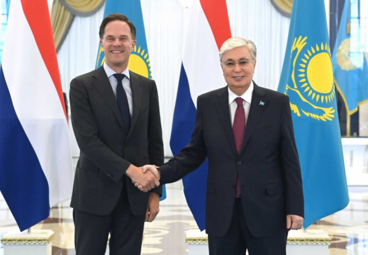Токаев провёл переговоры с премьер-министром Нидерландов