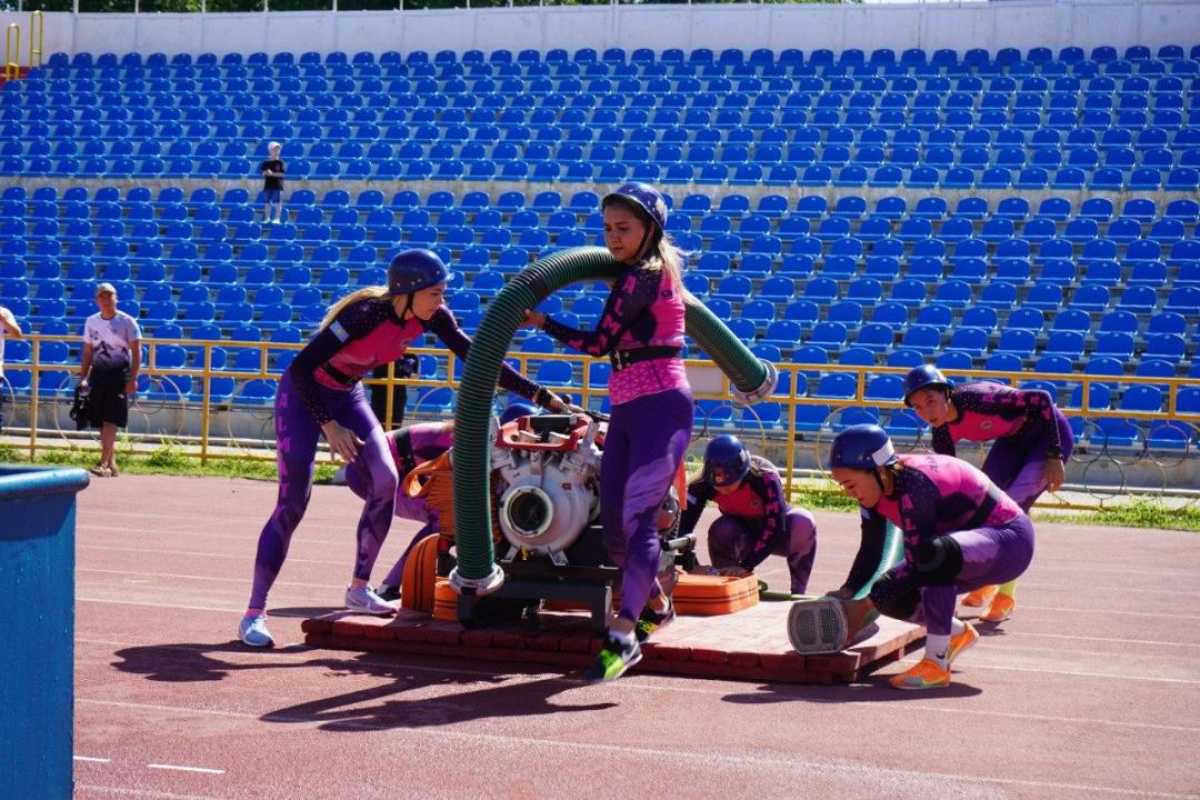 Завершился заключительный этап VII турнира на Кубок Республики Казахстан по пожарно-спасательному спорту