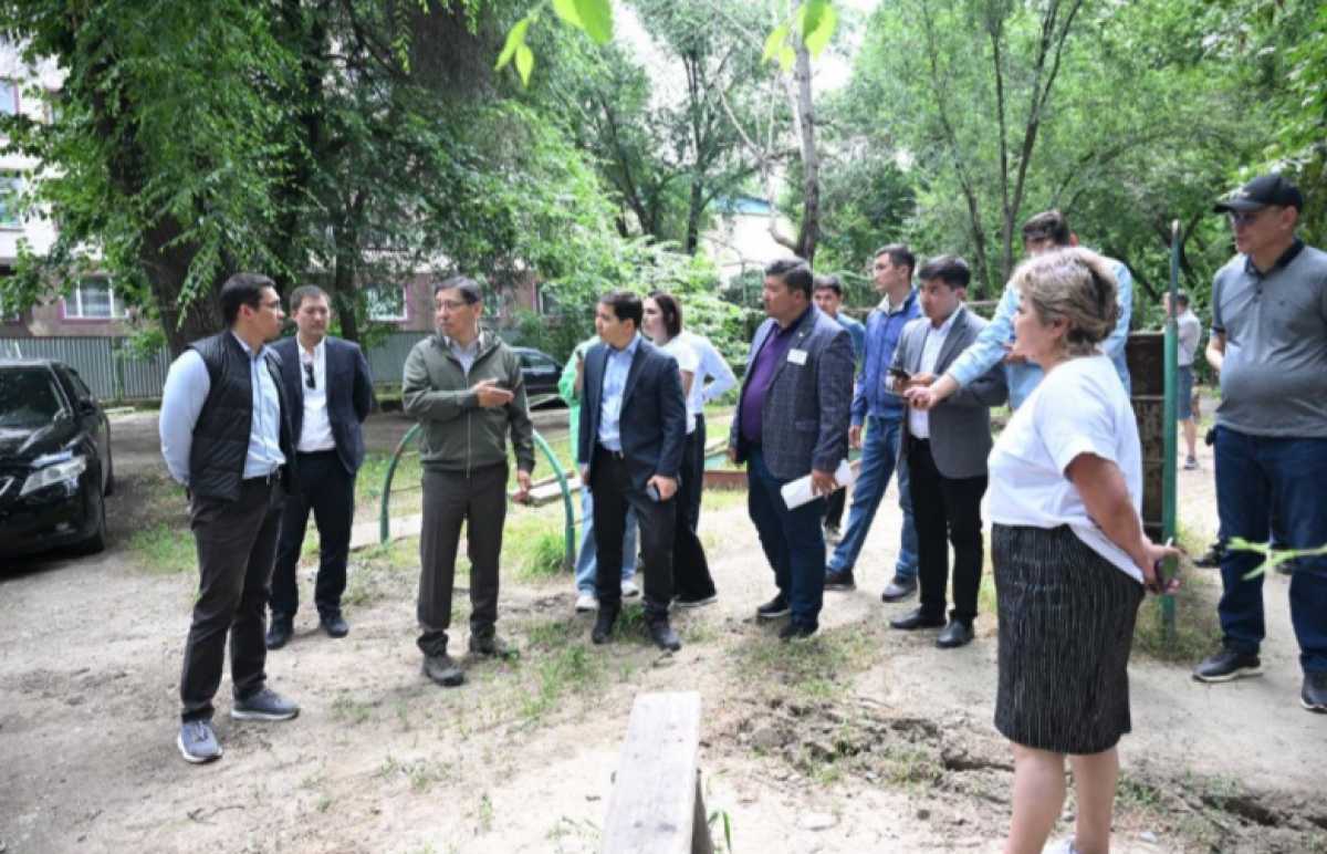 В Алматы благоустроят дворы, где ремонт не проводился более 10 лет