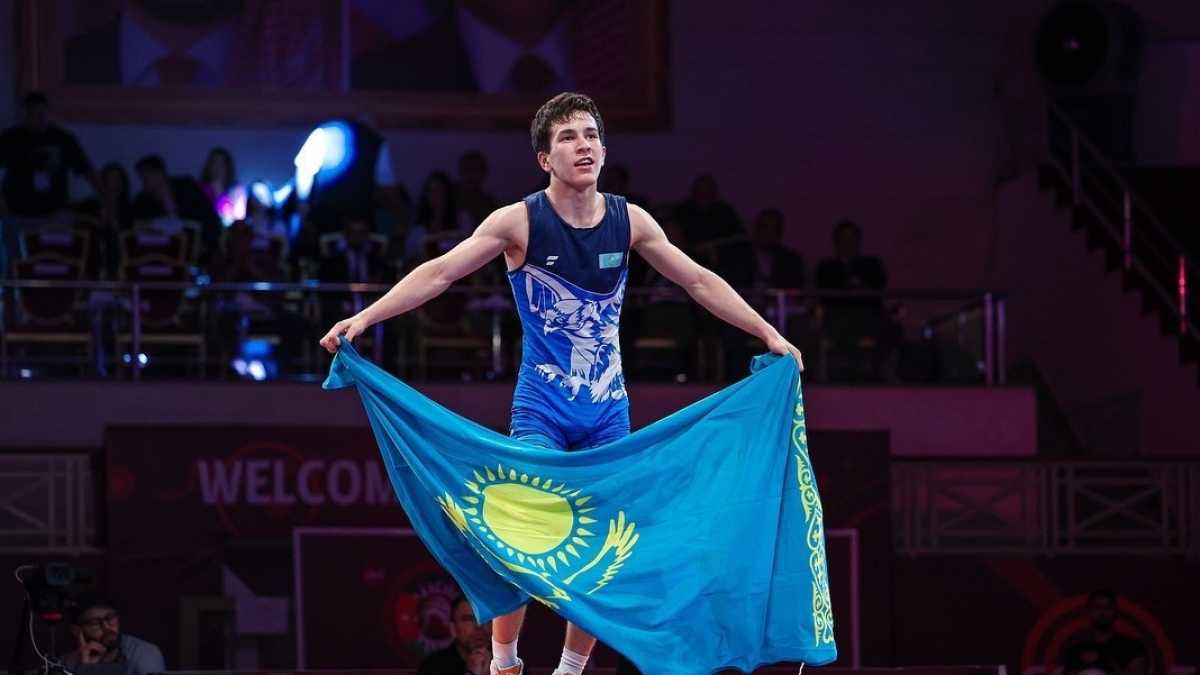 Казахстан завоевал шесть медалей на чемпионате Азии по греко-римской борьбе U17