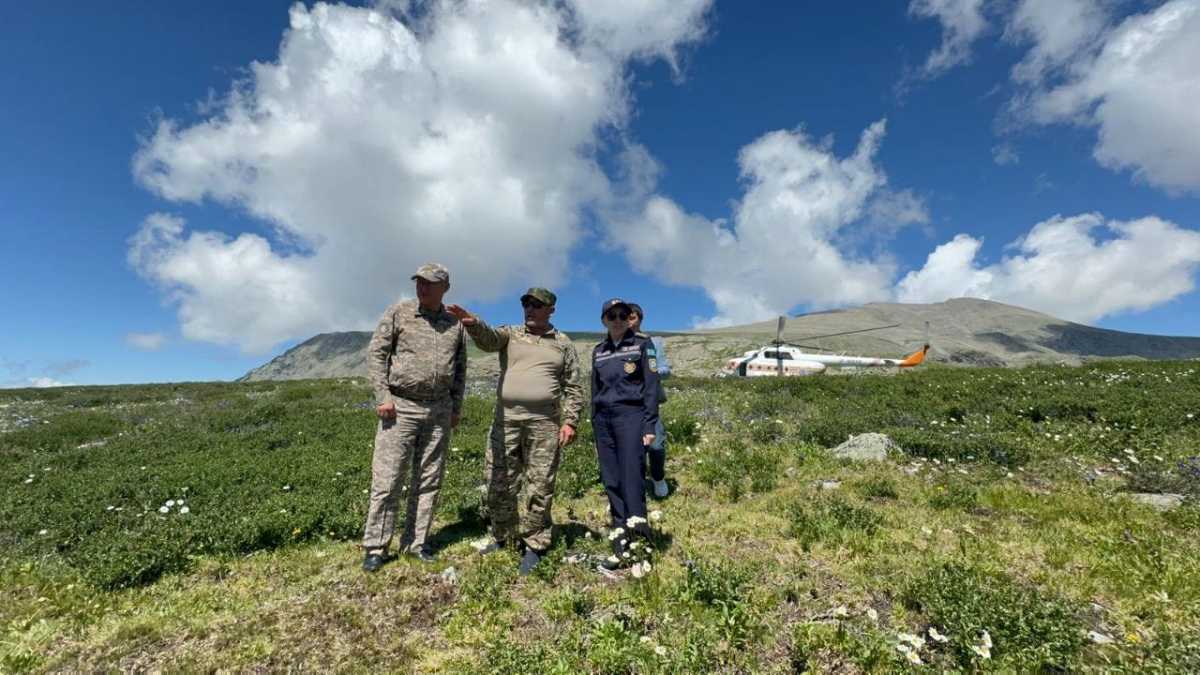 В ВКО проведено аэровизуальное обследование моренных озер